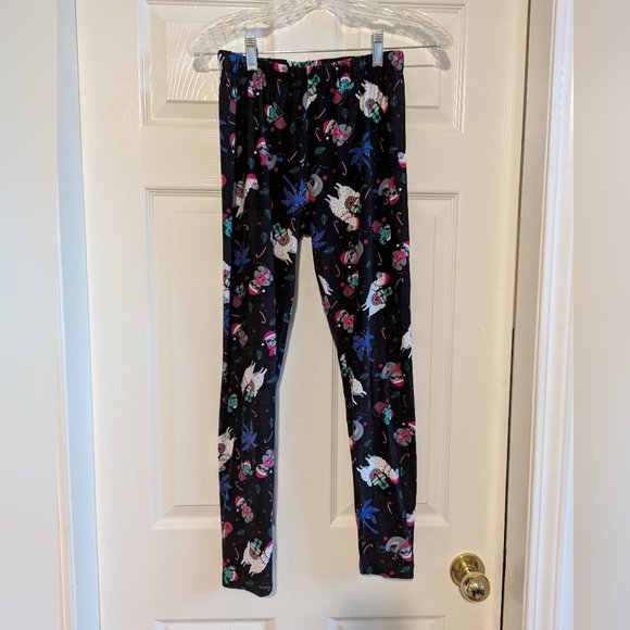 Sweetlegs Christmas Leggings One Size - Picture 1 of 7